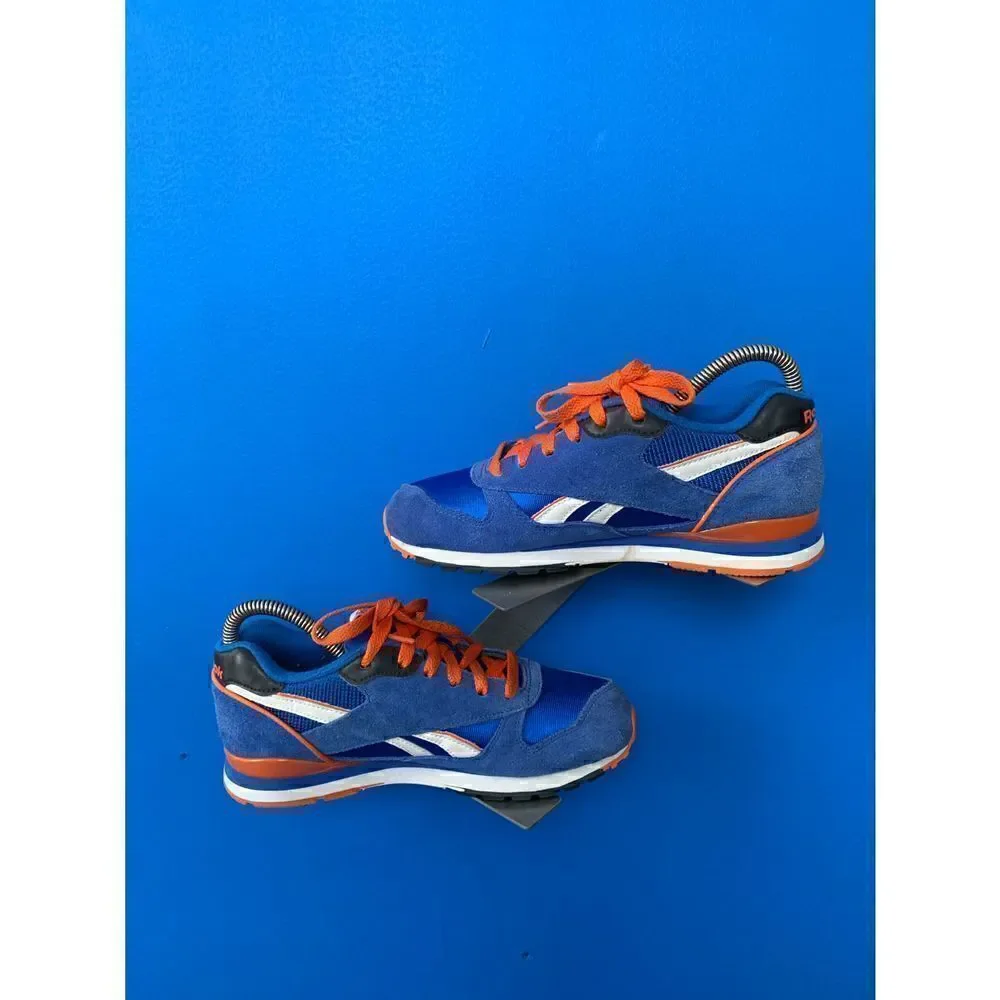 Reebok Mens Size 4 CrossFit Nano Lace Up Training Shoes Sneakers Blue 023501-313